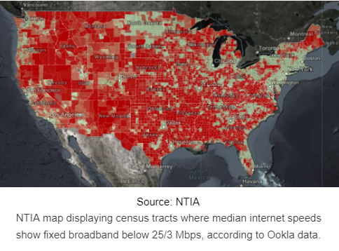 NTIA’s New Broadband Map Shows Digital Gaps - Inside Towers